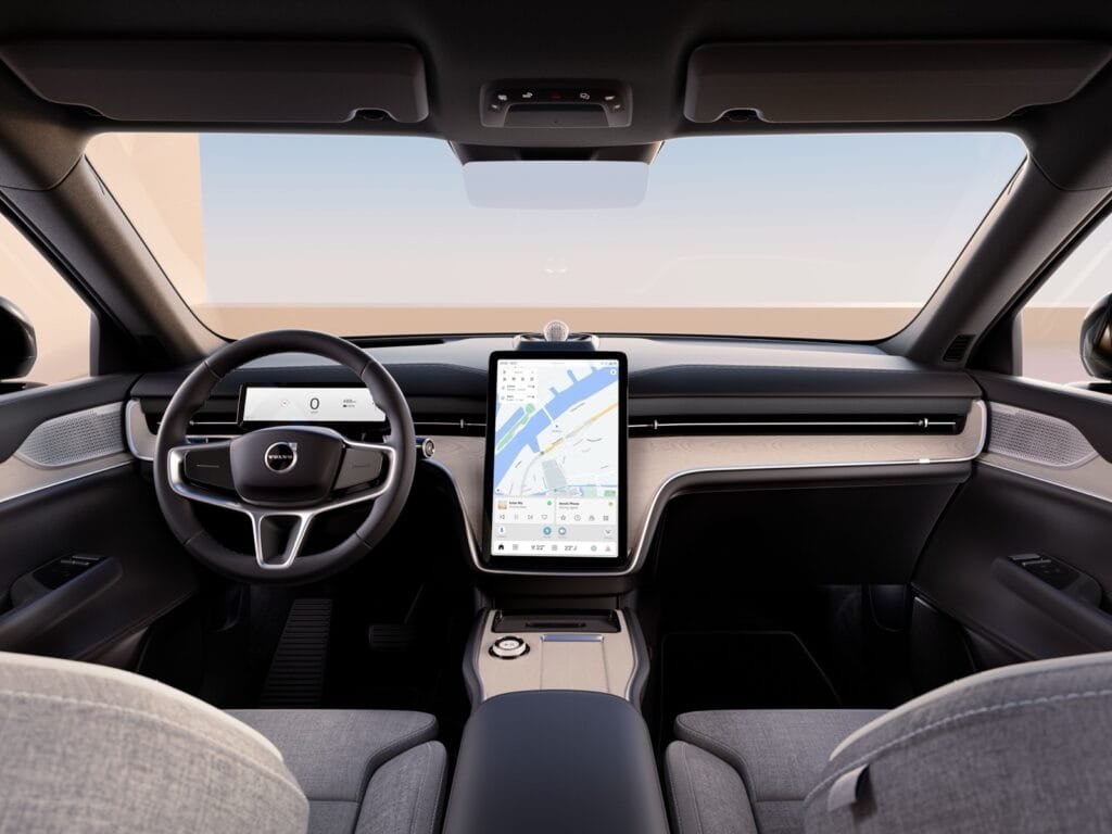 Volvo EX90 interior y salpicadero
