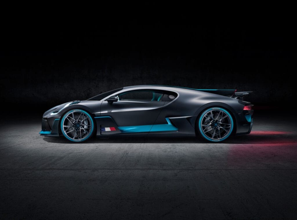 Aerodinámica Bugatti Divo