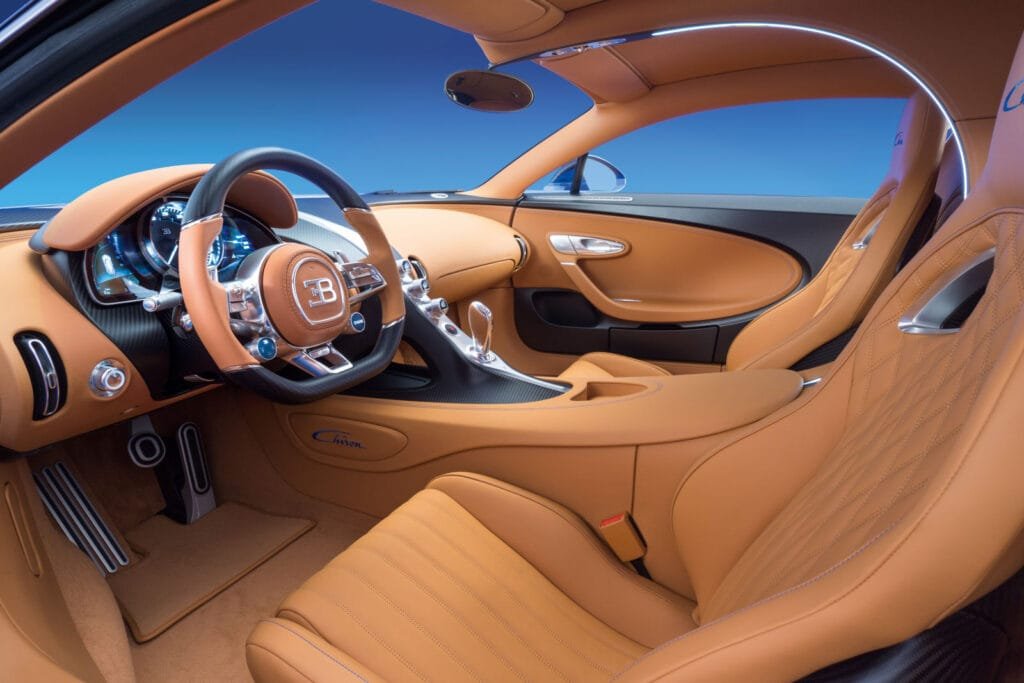 Interior Bugatti Divo