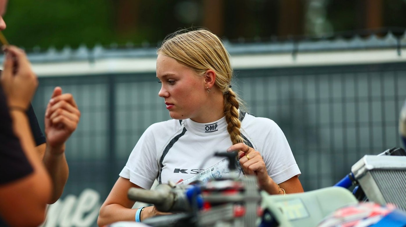 Con solo 15 años, Roxanne Lantinga brilla en el karting internacional con títulos y podios en Bélgica, Le Mans y la Euro Series, perfilándose como una de las futuras estrellas del automovilismo europeo.